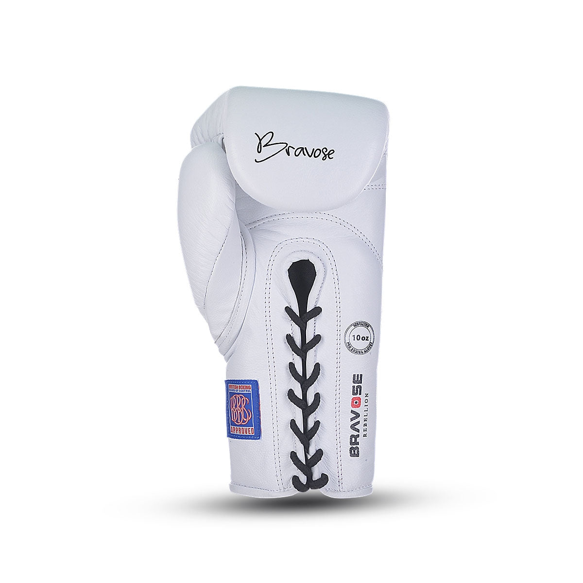 Rebellion Professional Fight Gloves White-1